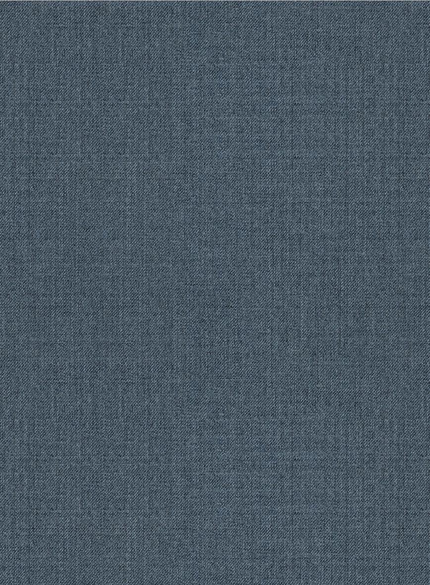 Napolean Stretch Pacific Blue Wool Tuxedo Suit - Image 5