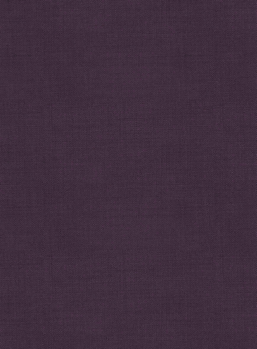 Napolean Stretch Purple Wool Pants - Image 3