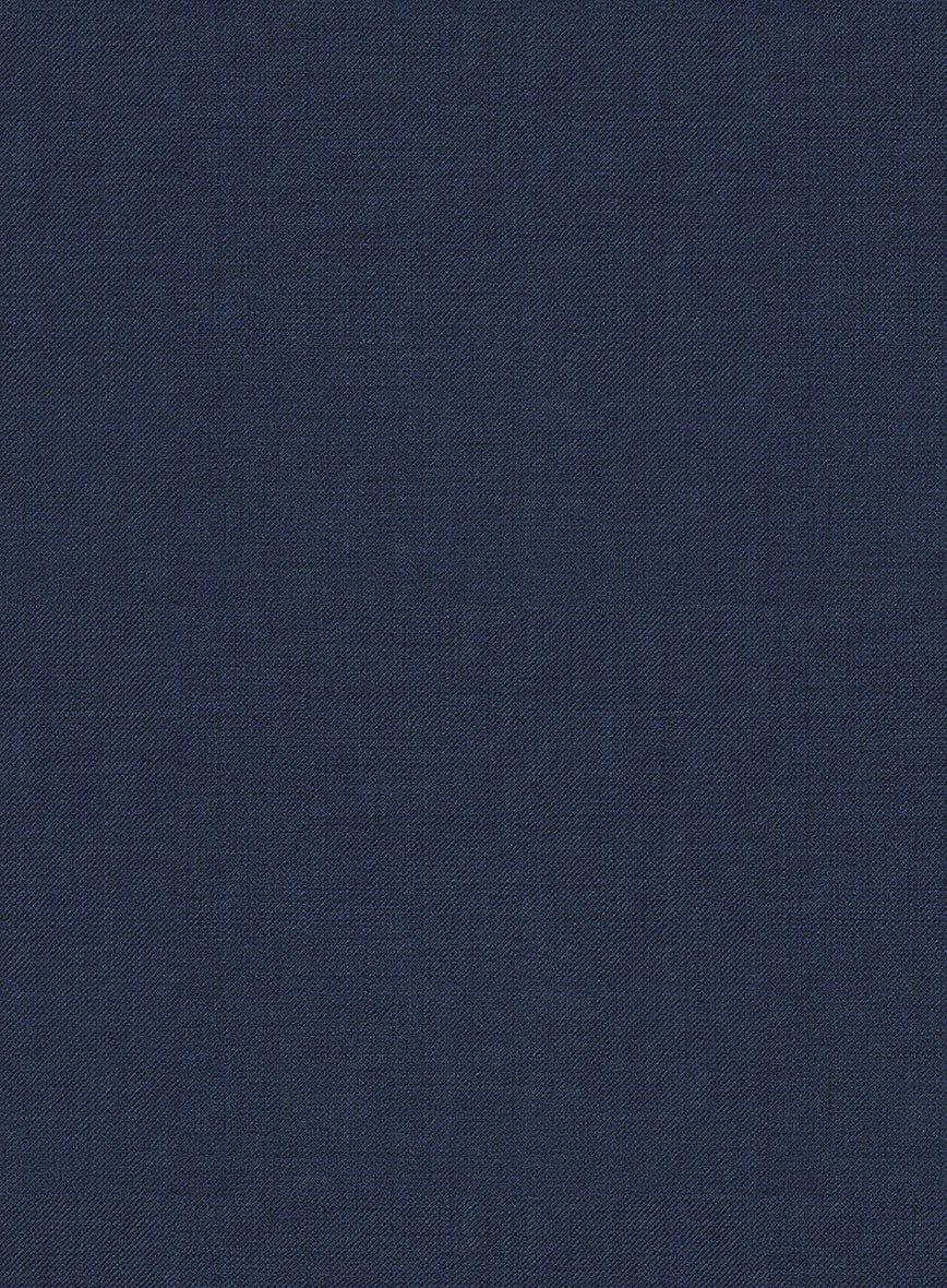 Napolean Stretch Royal Blue Wool Jacket - Image 3
