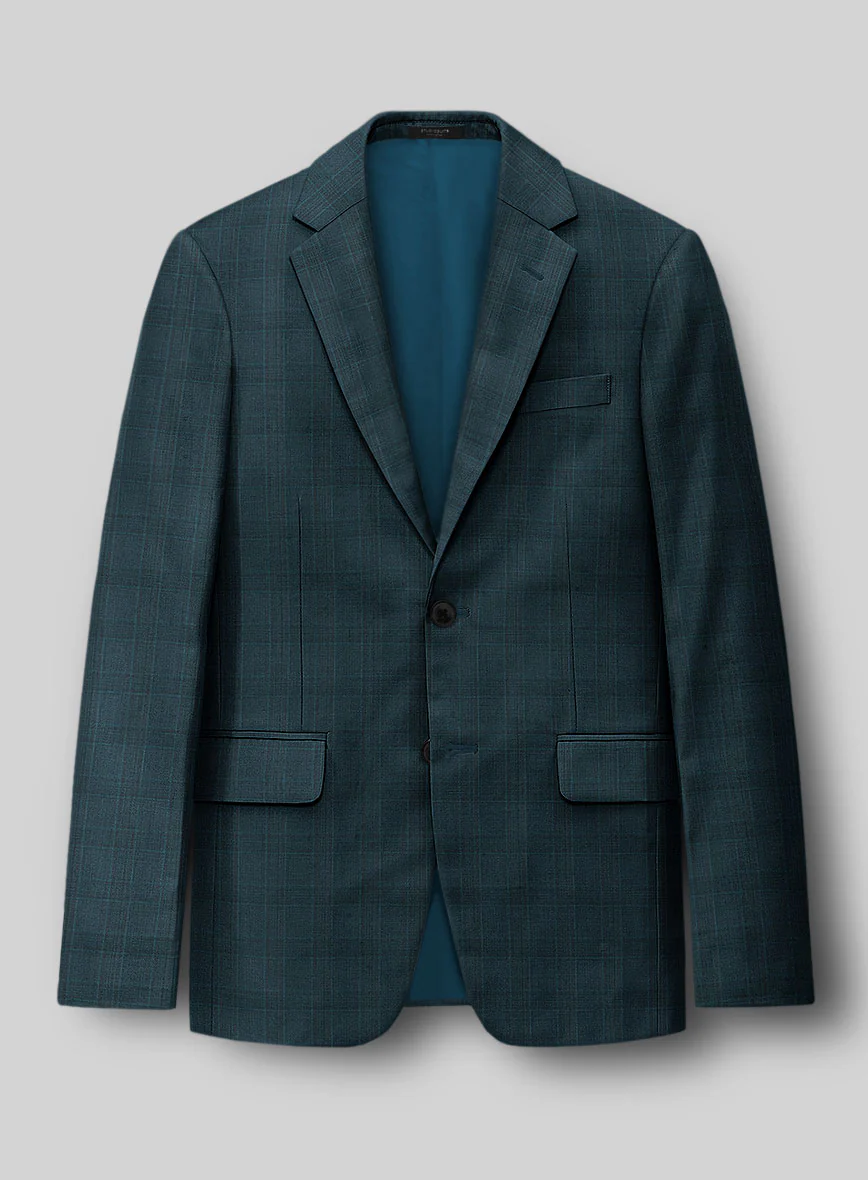 Napolean Teal Glen Jacket