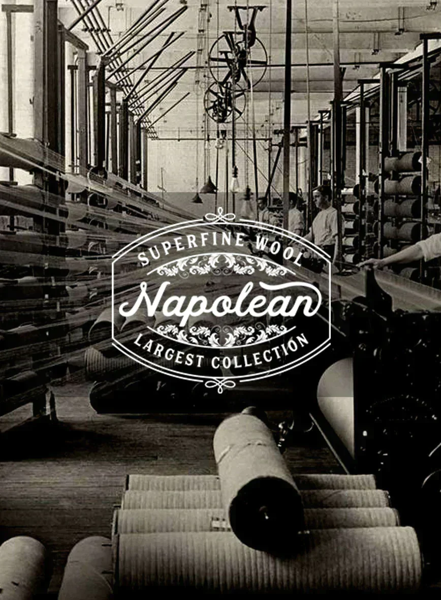 Napolean Teal Glen Suit - Image 8
