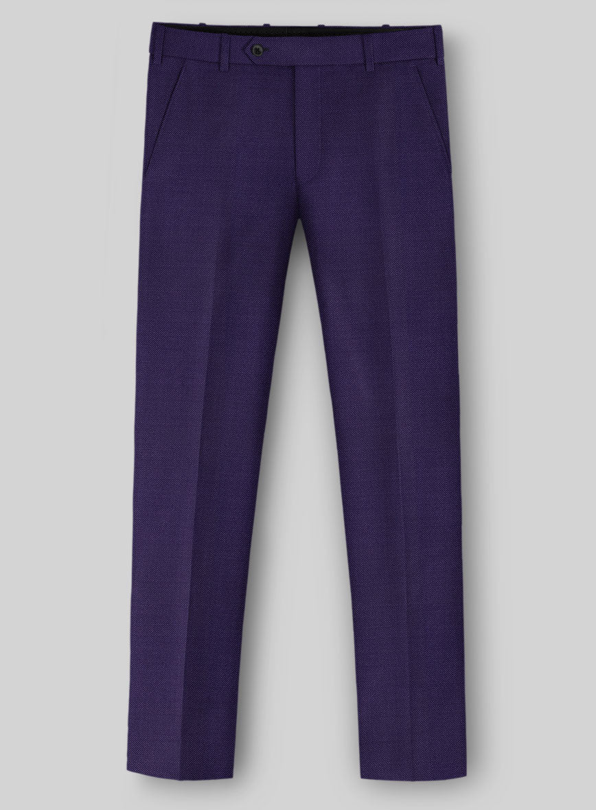 Napolean Violet Wool Pants