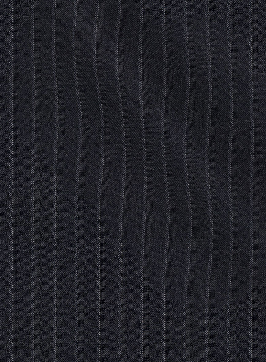 Napolean Windsor Blue Stripe Wool Jacket - Image 3