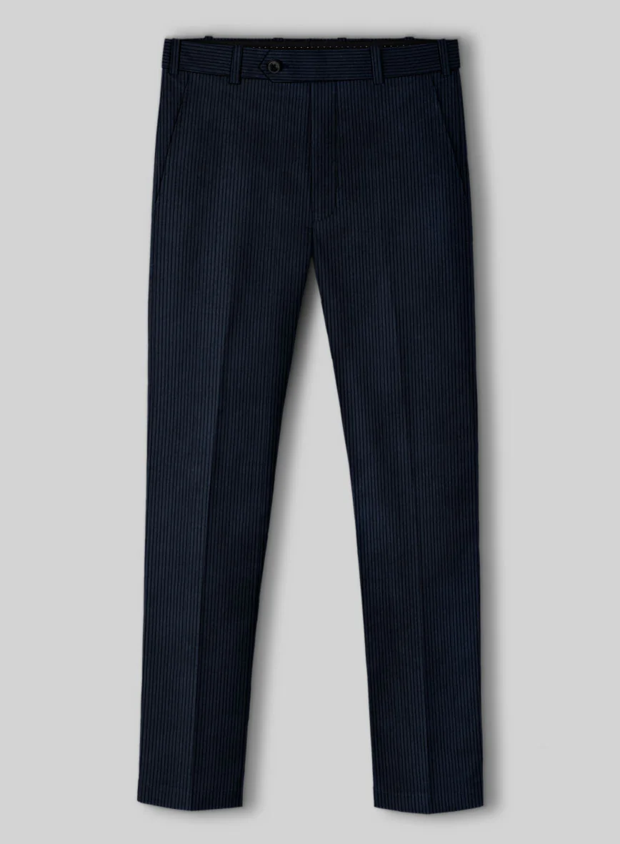Navy Blue Corduroy Suit - Image 4