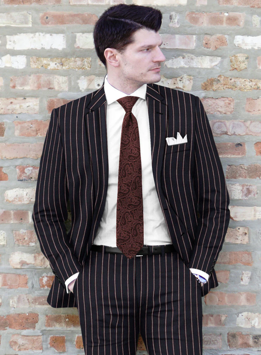 Noble Assunta Blue Stripe Cotton Silk Linen Jacket - Image 2