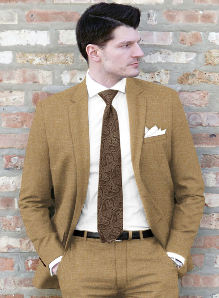 Noble Sandcastle Wool Silk Linen Jacket - Image 2