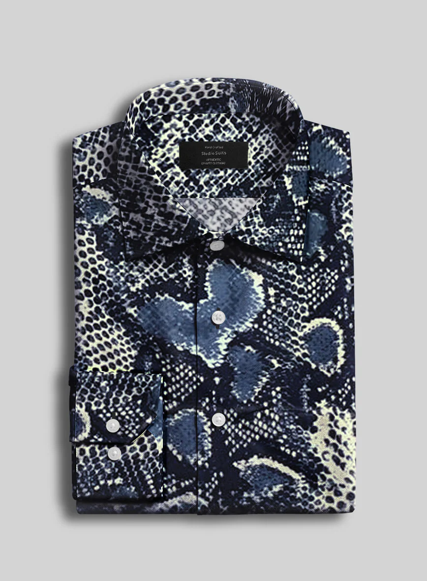 Nocturne Scales Silk Shirt - Image 2