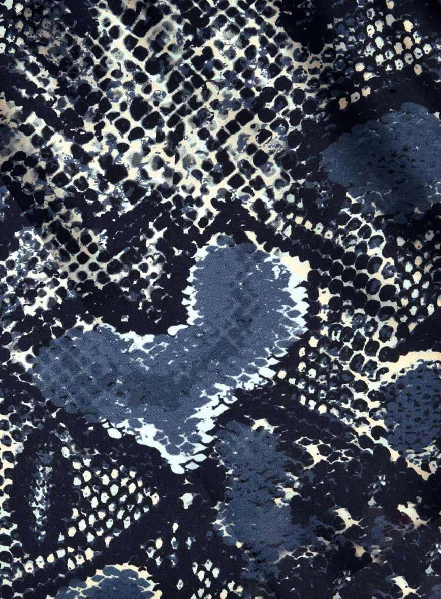 Nocturne Scales Silk Shirt - Image 5