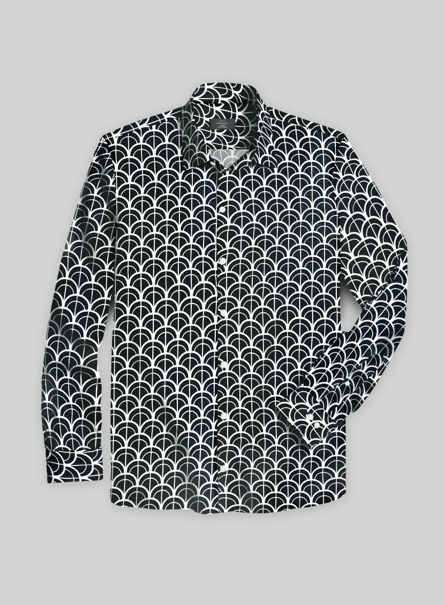 Noir Fanline Cotton Linen Shirt - Image 3