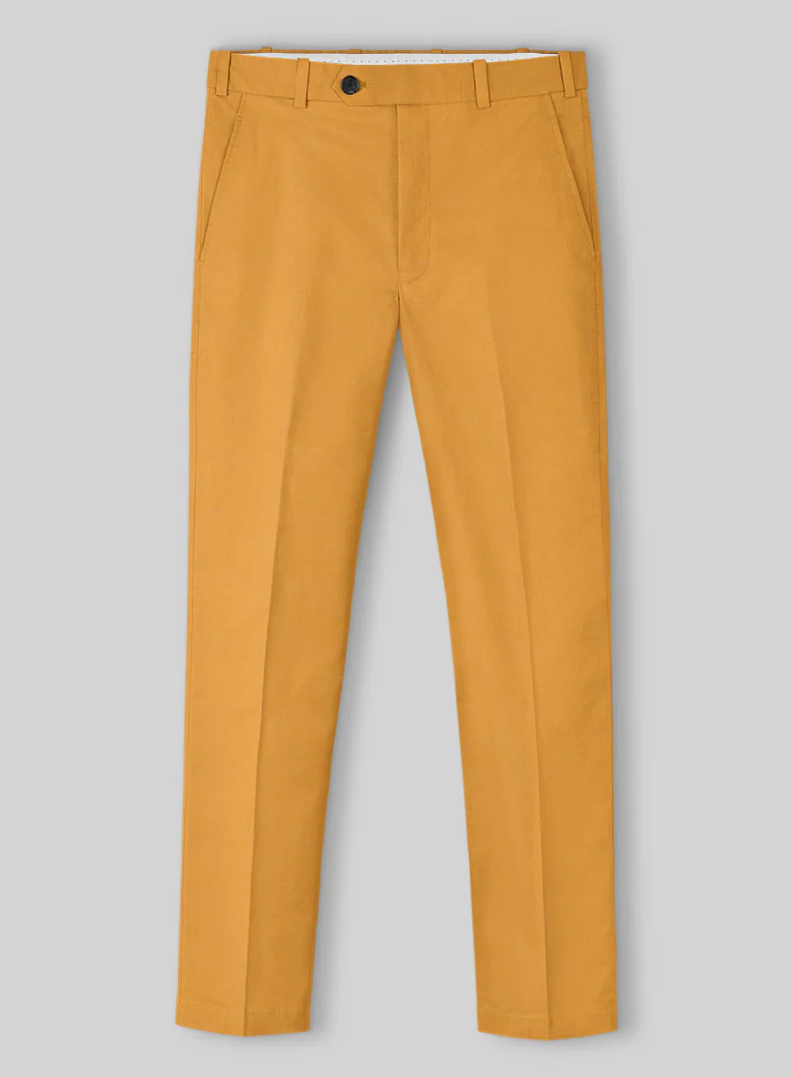 Ochre Napoli Stretch Light Weight Cotton Suit - Image 4