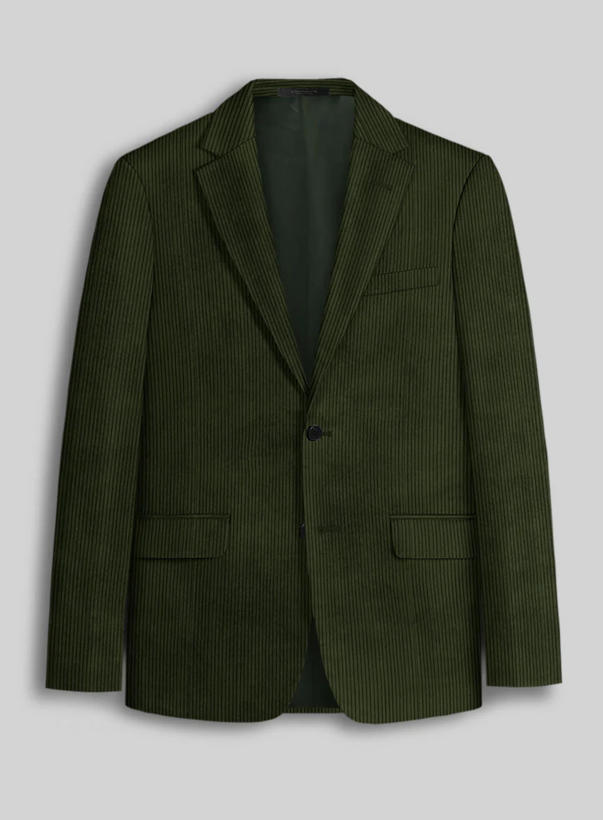 Olive Green Corduroy Jacket