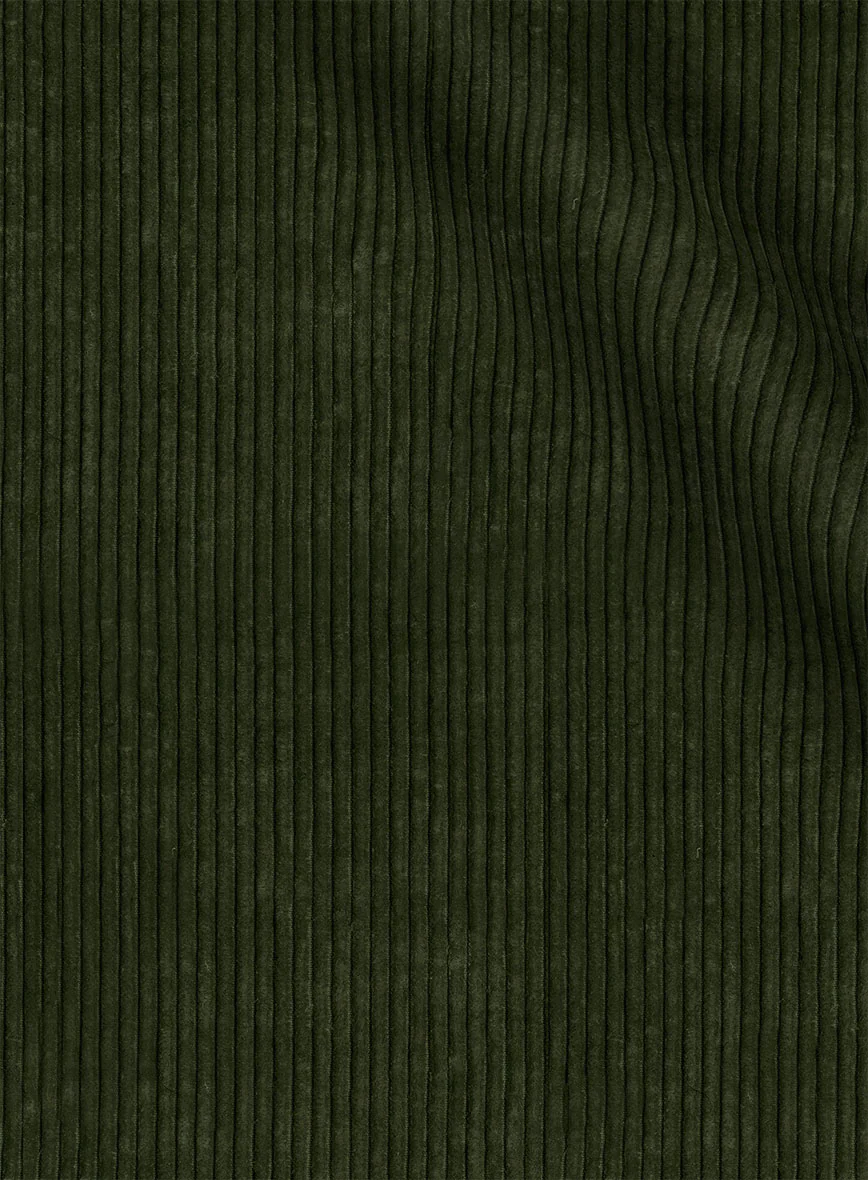 Olive Green Corduroy Pants - Image 3