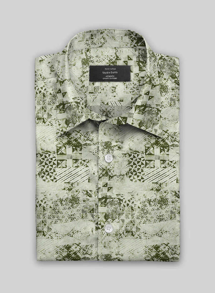 Olivequilt Cotton Shirt