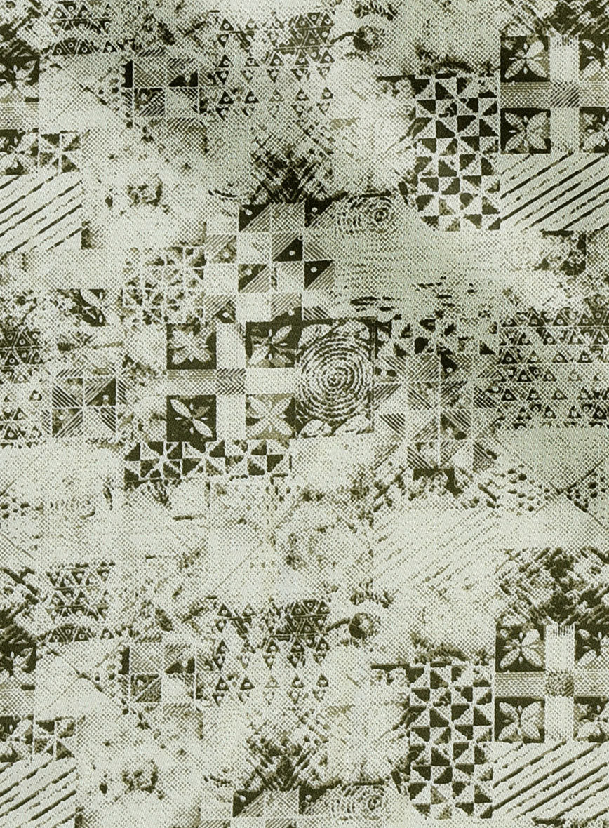 Olivequilt Cotton Shirt - Image 4