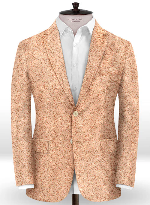 Perlo Burnt Sienna Wool Suit - Image 3