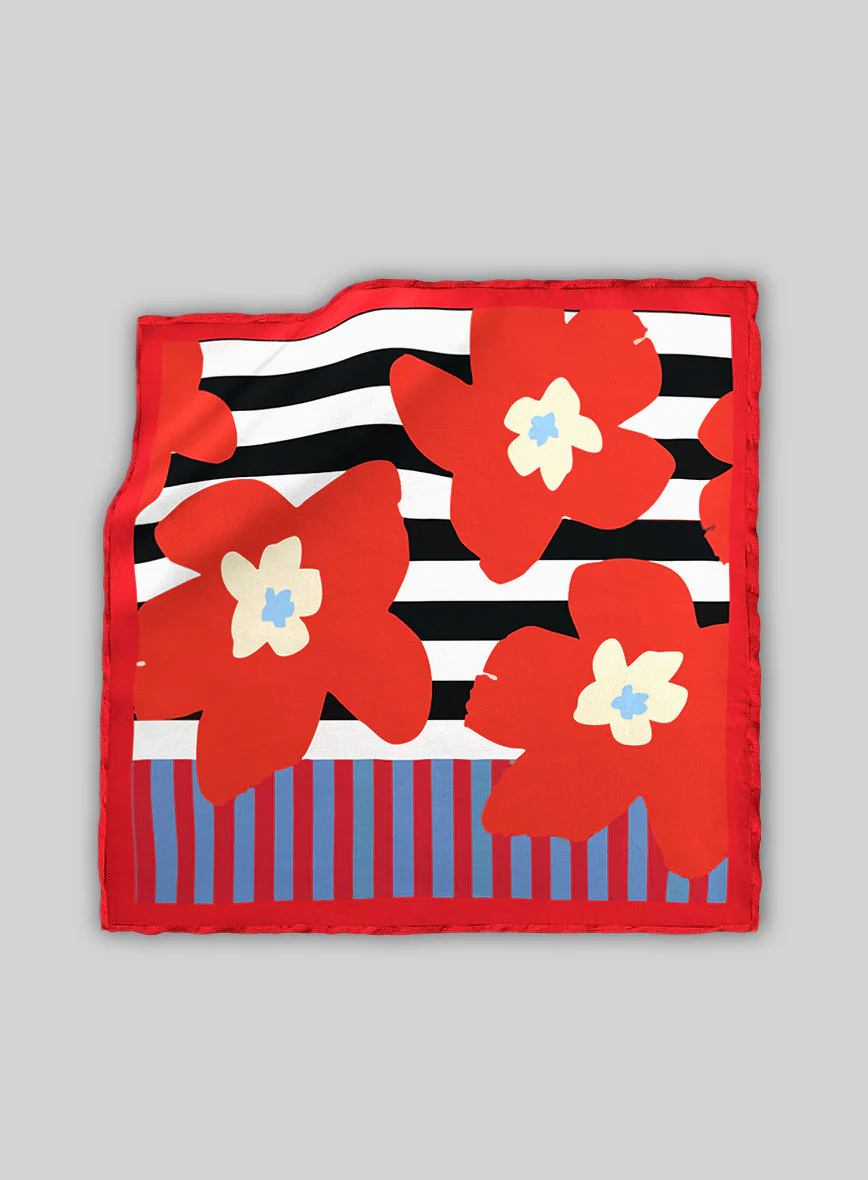 Petalux Silk Pocket Square - Image 3