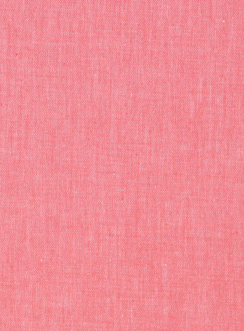 Pink Luxury Twill Shirt - Image 3