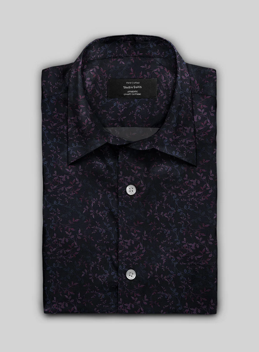 Plumwhirl Cotton Shirt