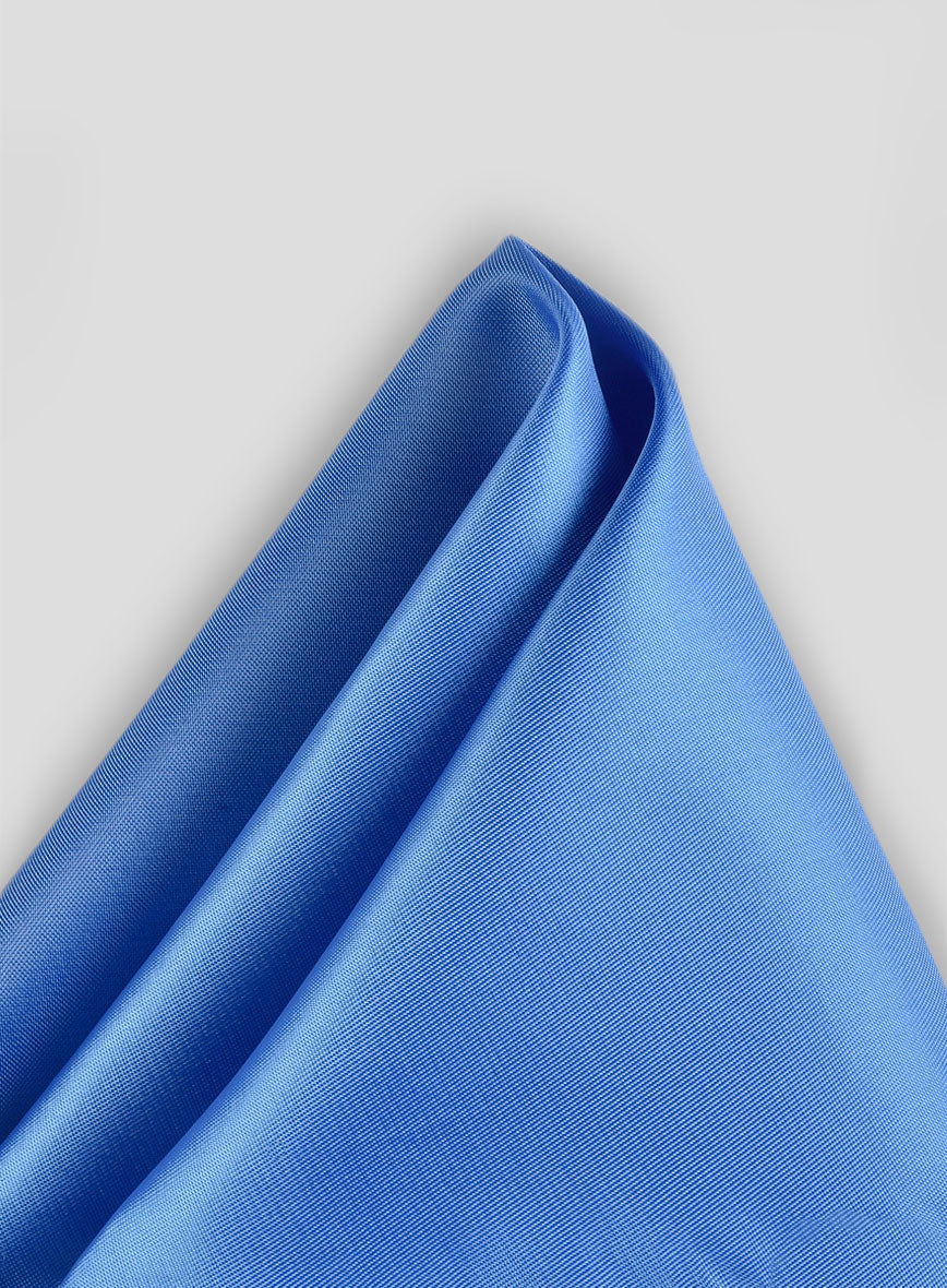 Satin Pocket Square - Electric Blue - Image 2