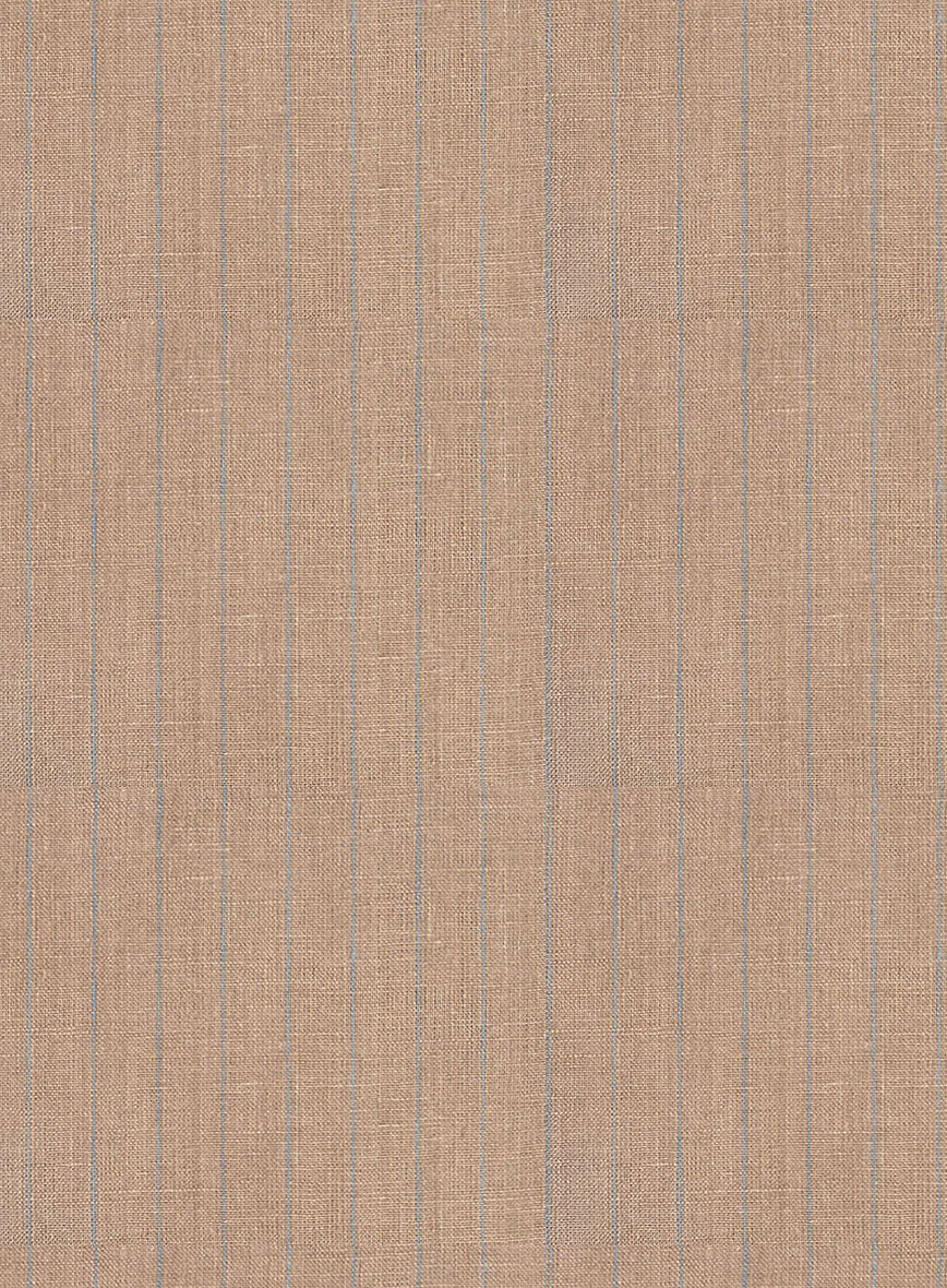 Quicksand Stripe Linen Shirt - Image 3