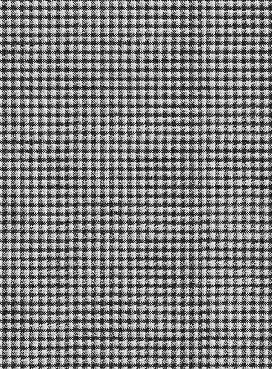 Reda Beltra Black Checks Wool Jacket - Image 2