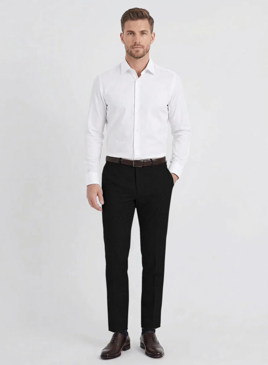 Reda Black Pure Wool Suit - Image 6