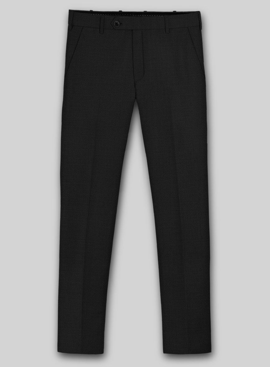 Reda Cashmere Black Wool Suit - Image 5