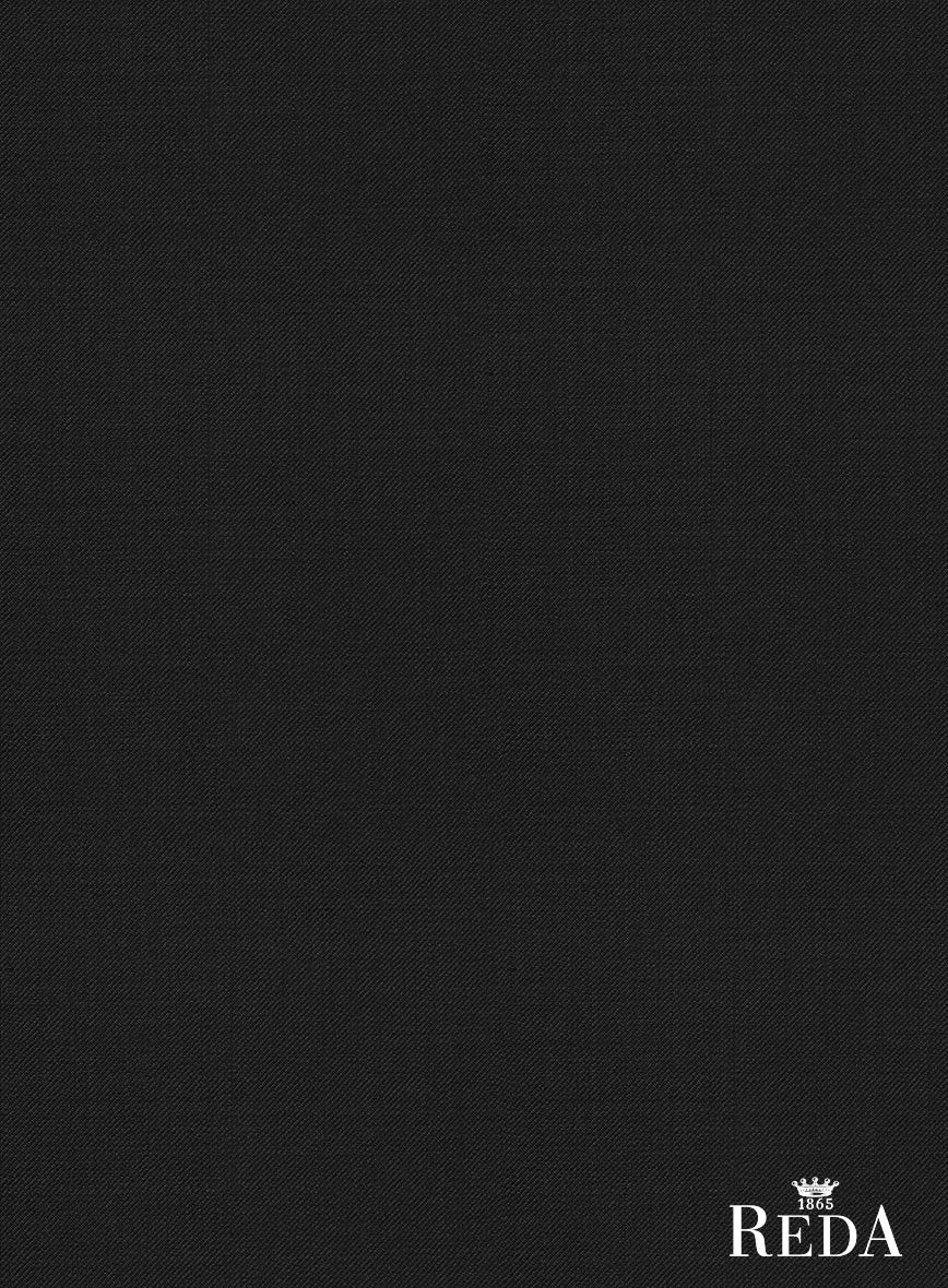 Reda Cashmere Black Wool Suit - Image 8