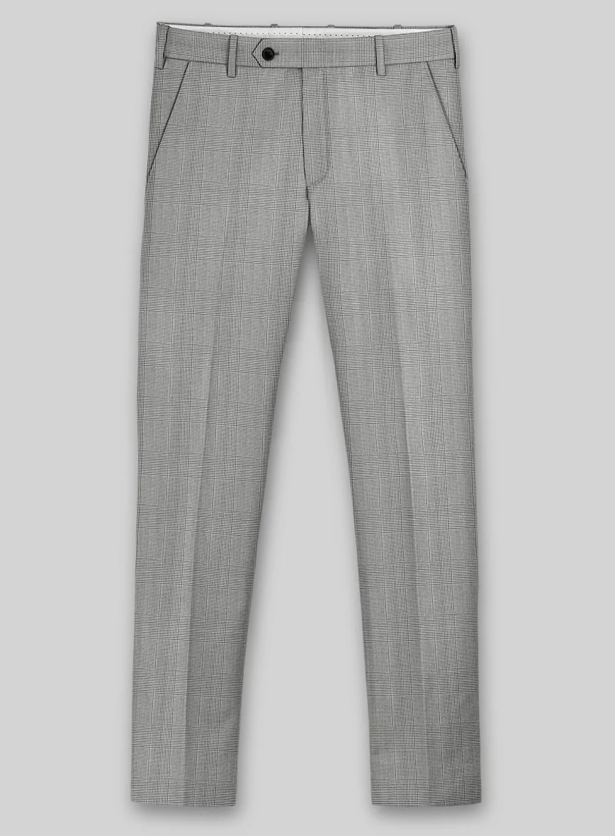 Reda Cashmere BW Prince Of Wales Wool Suit - Image 5