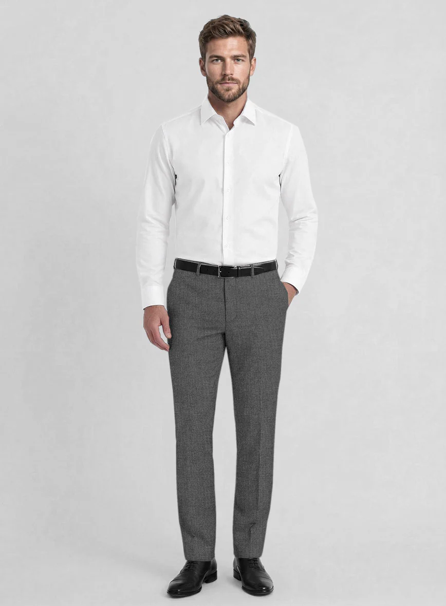 Reda Cashmere Mid Gray Wool Suit - Image 7