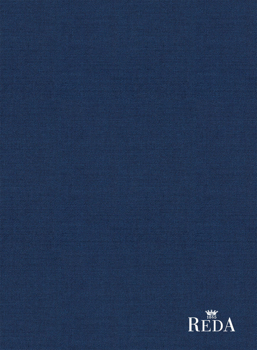 Reda Cobalt Blue Wool Suit - Image 8