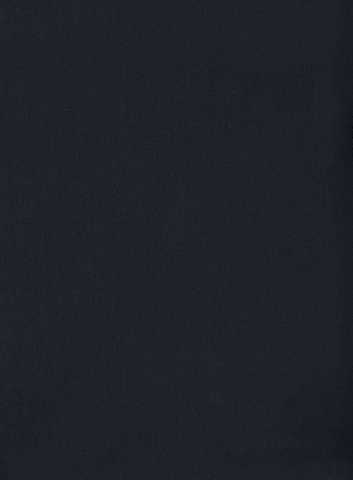 Reda Dark Navy Wool Pants - Image 2