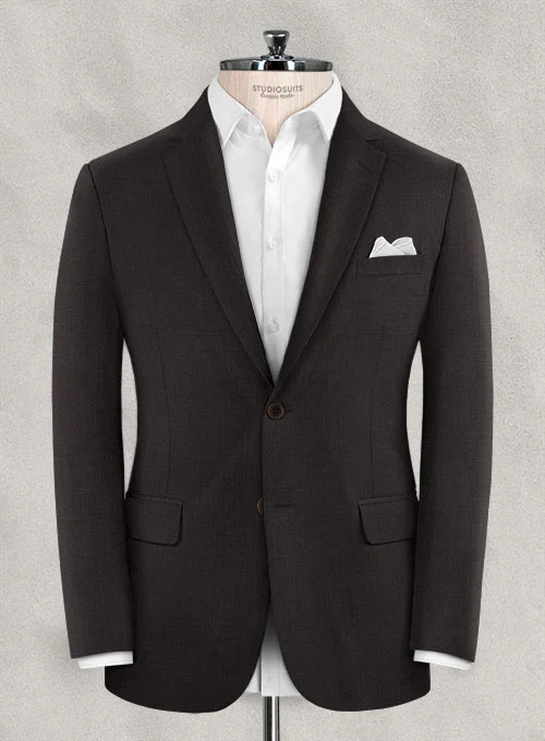 Reda Dark Raisin Wool Suit - Image 3