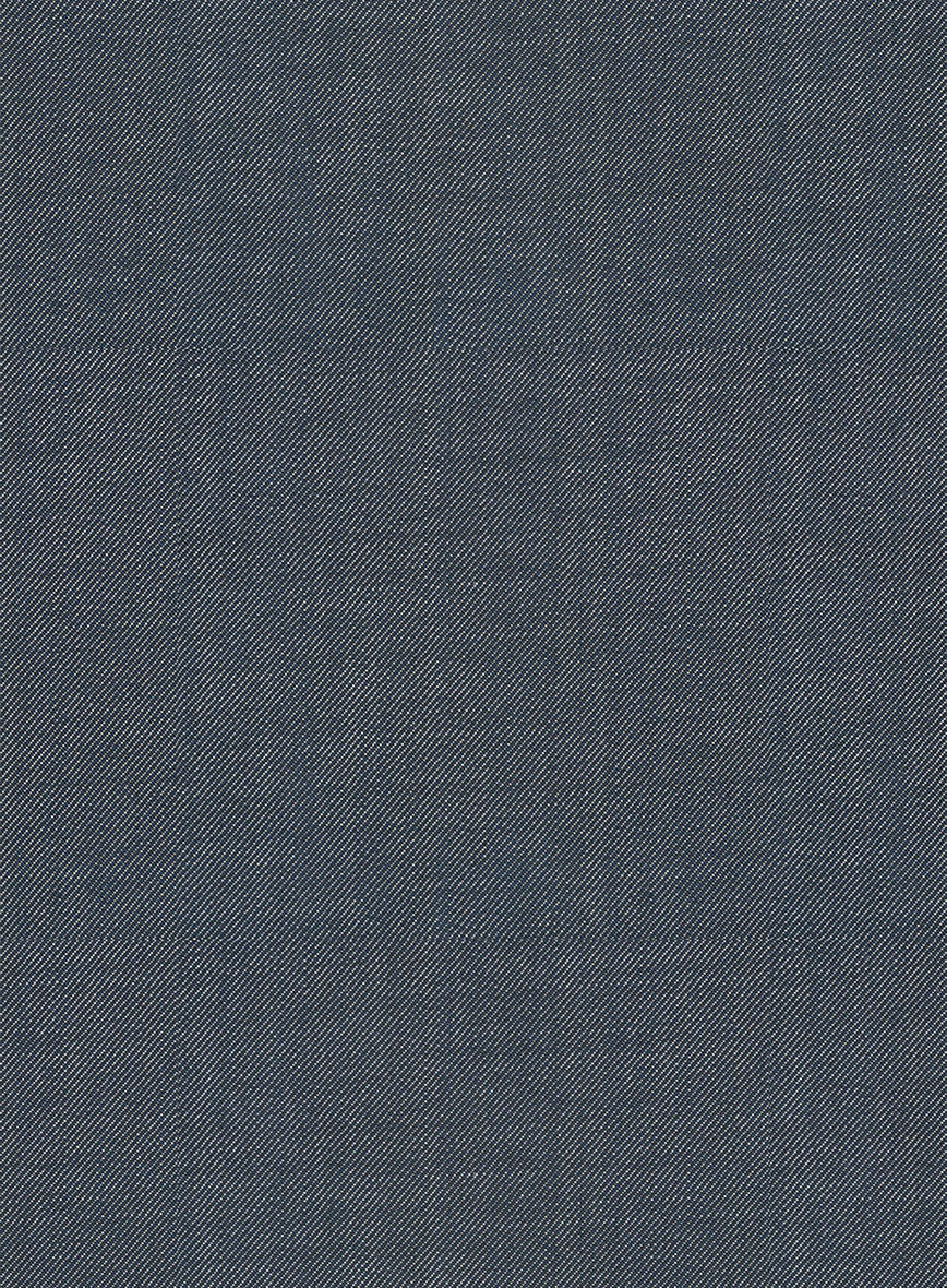 Reda Denim Blue Wool Suit - Image 6