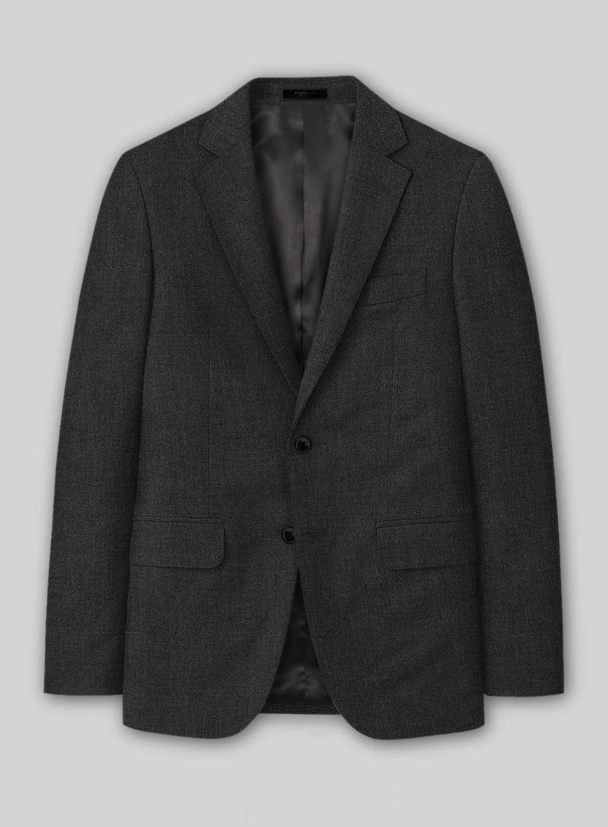 Reda Flexo Charcoal Wool Jacket
