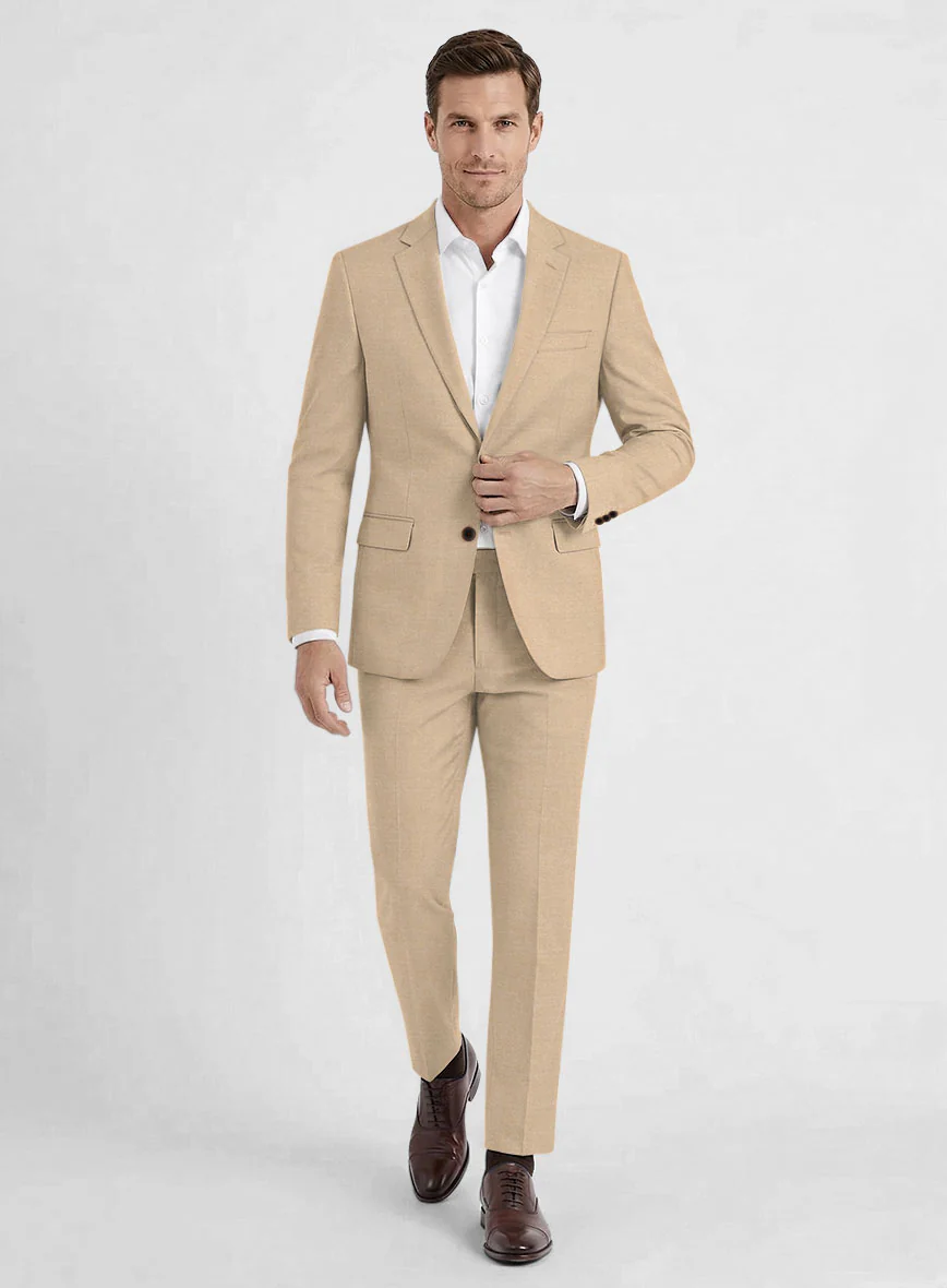 Reda Flexo Dark Beige Suit