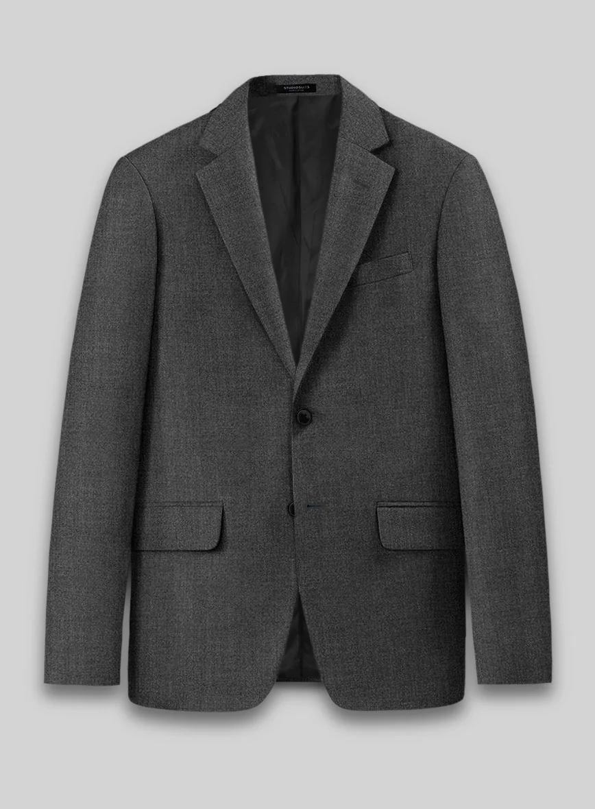 Reda Flexo Dark Gray Wool Jacket