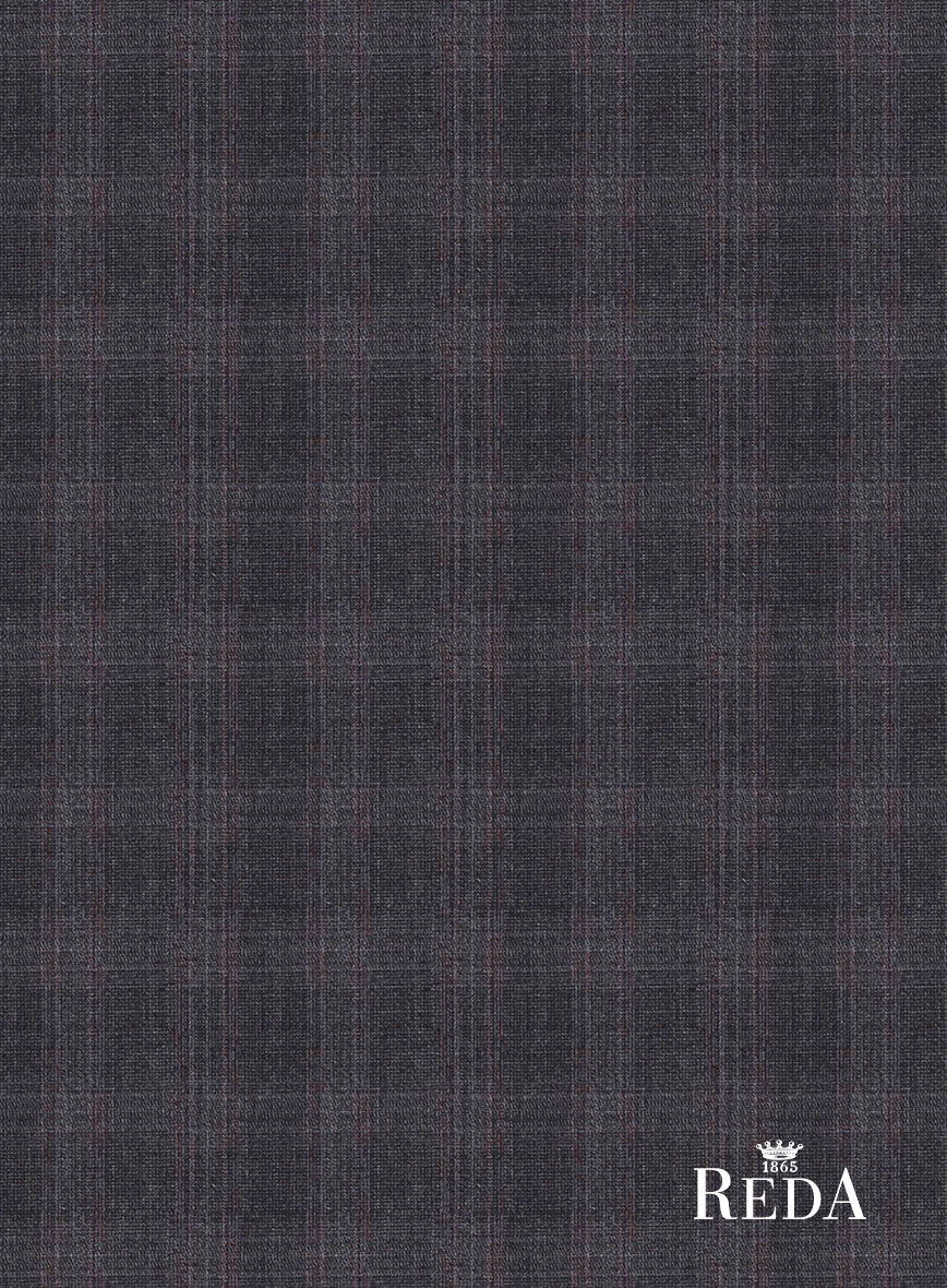 Reda Gelco Brown Wool Suit - Image 4