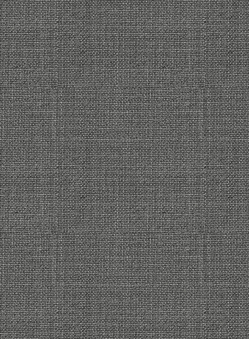 Reda Hopsack Dark Gray Wool Jacket - Image 3