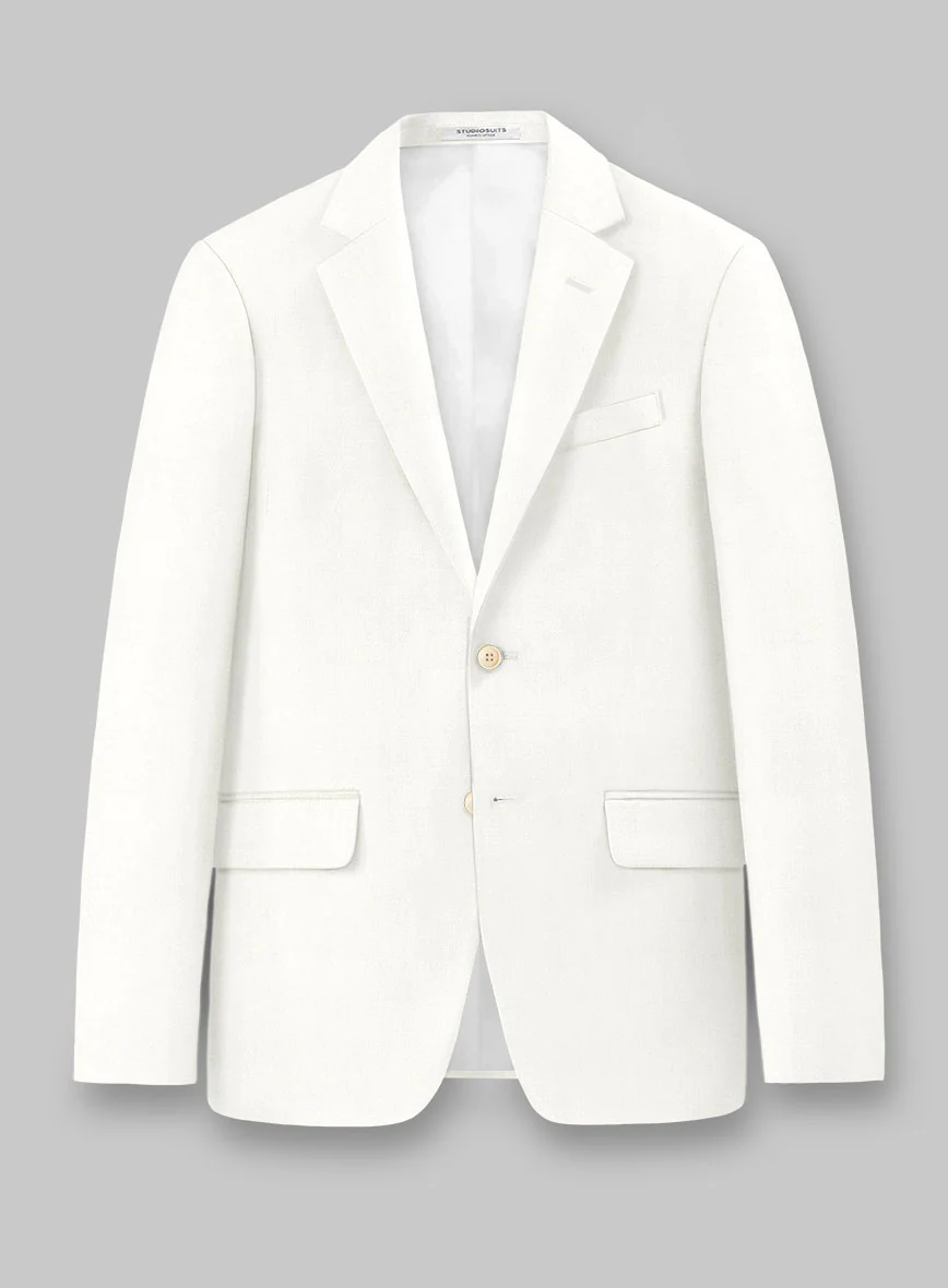 Reda Ivory Pure Wool Suit - Image 3