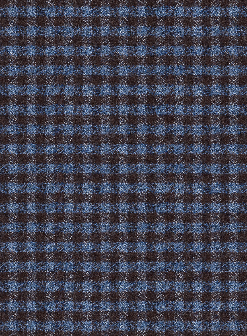 Reda Izasmo Blue Checks Wool Jacket - Image 2