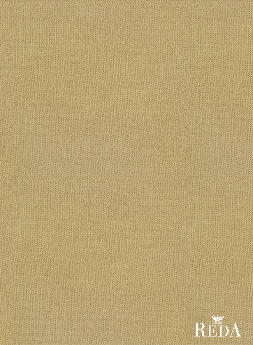 Reda Khaki Pure Wool Pants - Image 4