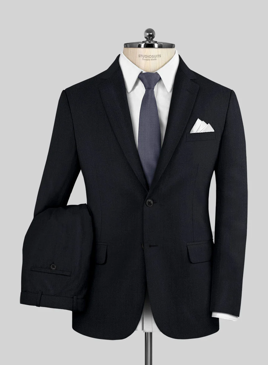 Reda Midnight Blue Wool Suit - Image 2