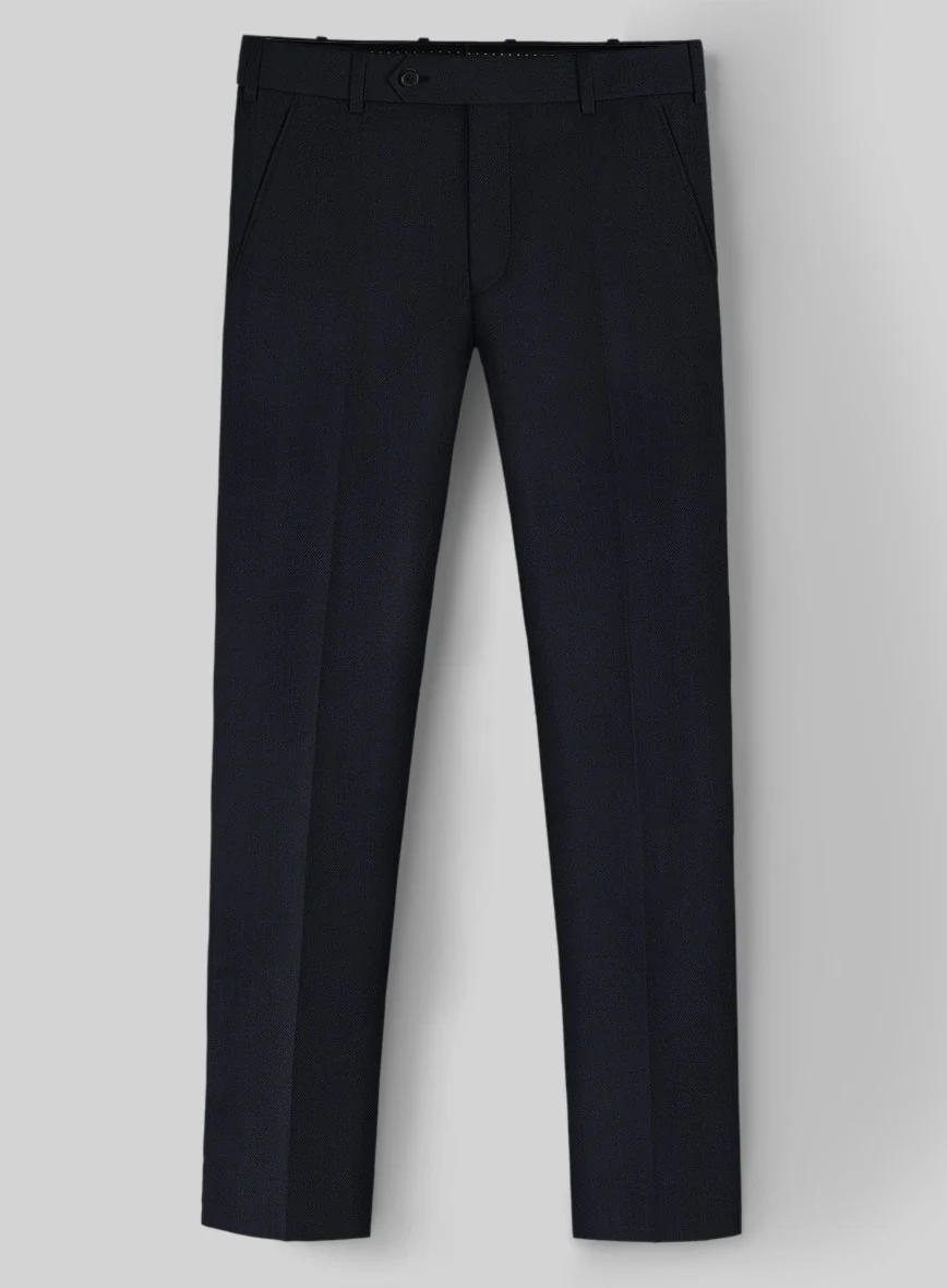 Reda Midnight Blue Wool Pants - Image 2