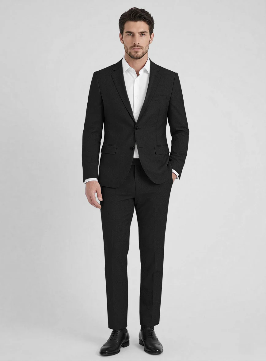 Reda Nova Charcoal Wool Suit
