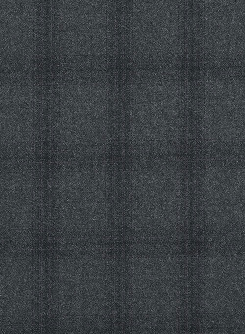 Reda Pied Gray Wool Pants - Image 2