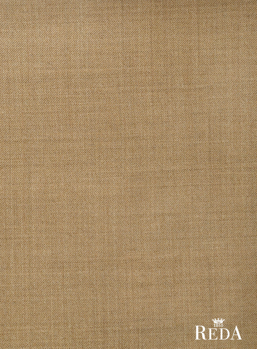 Reda Worsted Khaki Wool Suit - Image 8