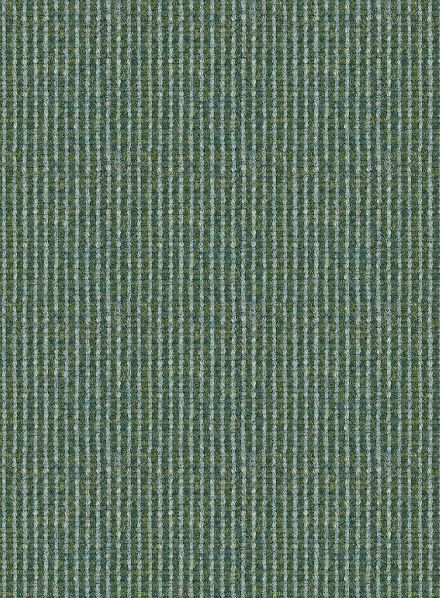 Regal Corded Green Stripe Tweed Jacket - Image 3