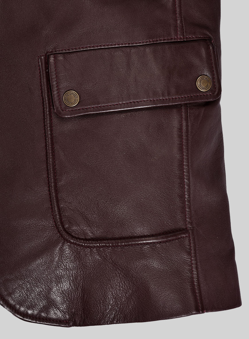Robert Leather Blazer - Image 6