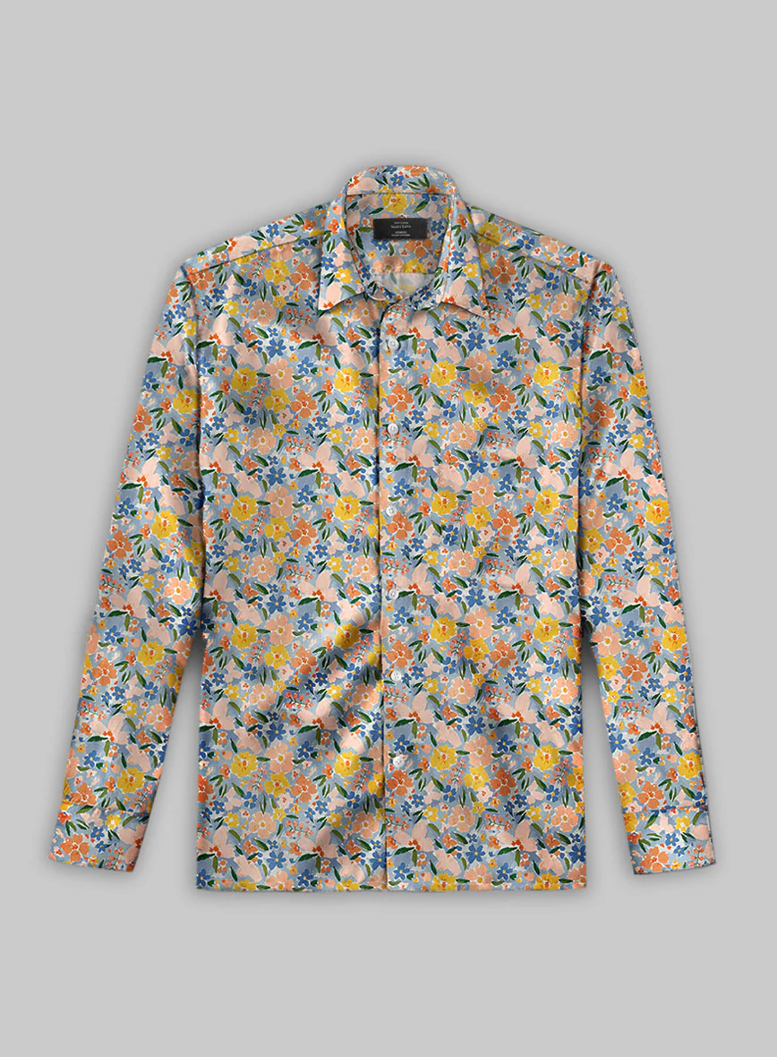 Roque Silk Cotton Shirt - Image 3